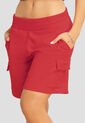 Bermuda Short Mujer Rojo Atypical 693 de Atypical