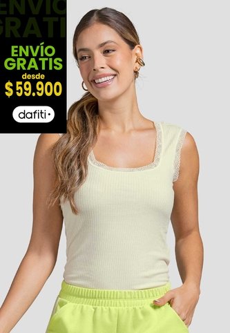Blusa Mujer Crema Atypical 114050 Atypical