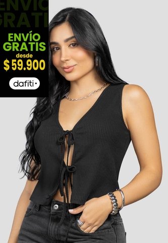 Blusa Mujer Negro Atypical 113879 Atypical
