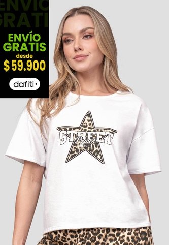 Camiseta Mujer Blanco Atypical 113790 Atypical