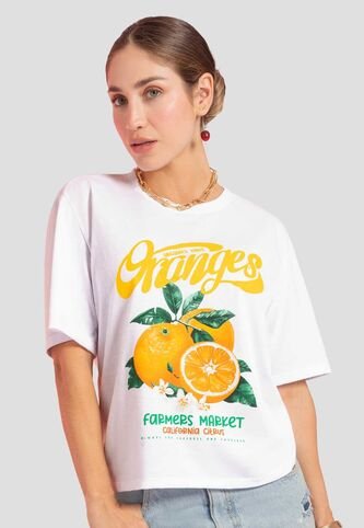 Camiseta Mujer Blanco Atypical 112485 Atypical