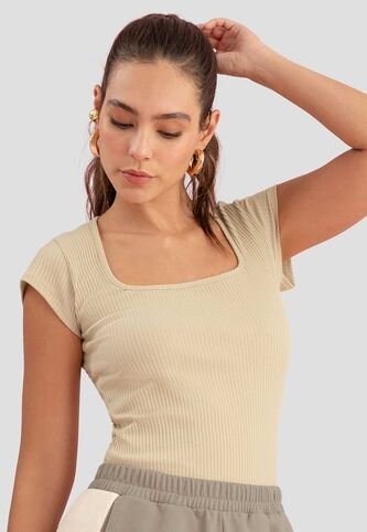 Blusa Mujer Latte Atypical 111947 Atypical