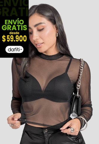 Blusa Mujer Negro Atypical 112487 Atypical