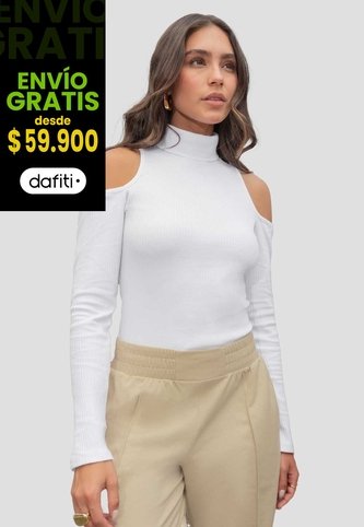 Camibuzo Mujer Blanco Atypical 112085 Atypical