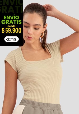 Blusa Mujer Latte Atypical 111947 Atypical