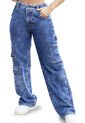 Jean Mujer Azul Oscuro Atypical 2452 de Atypical