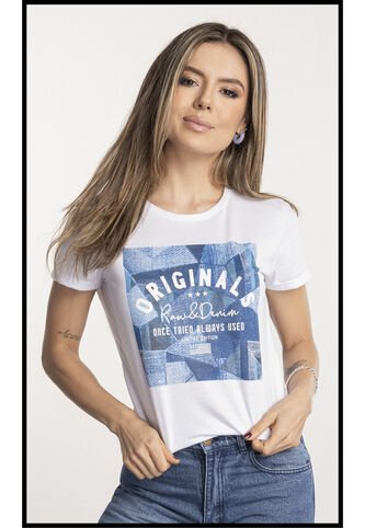 Camiseta Juvenil Blanco Atypical 1529 Atypical