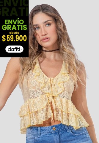 Blusa Mujer Piña Colada Atypical 111934 Atypical
