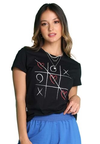 Camiseta Juvenil Negro Atypical 4547 Atypical