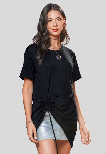 Camiseta Mujer Negro Atypical 105488