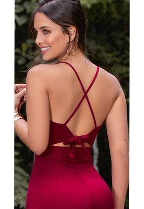 Enterizo Largo Para Mujer Vinotinto ATYPICAL