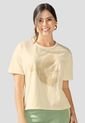 Camiseta Mujer Crema Atypical 114039 de Atypical