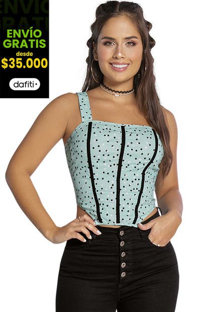 Blusa Juvenil Multicolor Atypical 91867