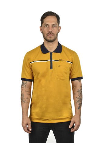 Camiseta Tipo Polo Para Hombre Audax Con Bolsillo Audax