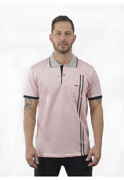 Camiseta Tipo Polo Audax Con Bolsillo