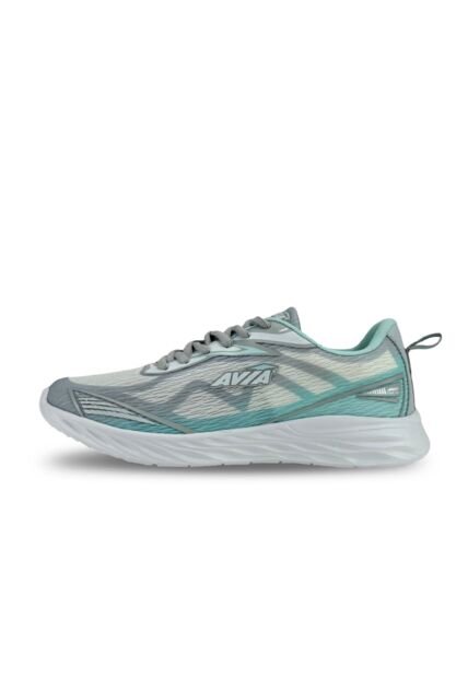 Tenis Gris/Verde Avia Mujer Fluorite