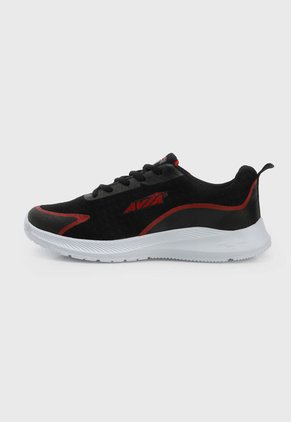 Tenis Running Negro-Blanco-Rojo AVIA Gary