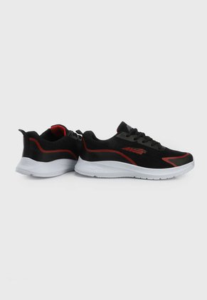 Tenis Running Negro-Blanco-Rojo AVIA Gary