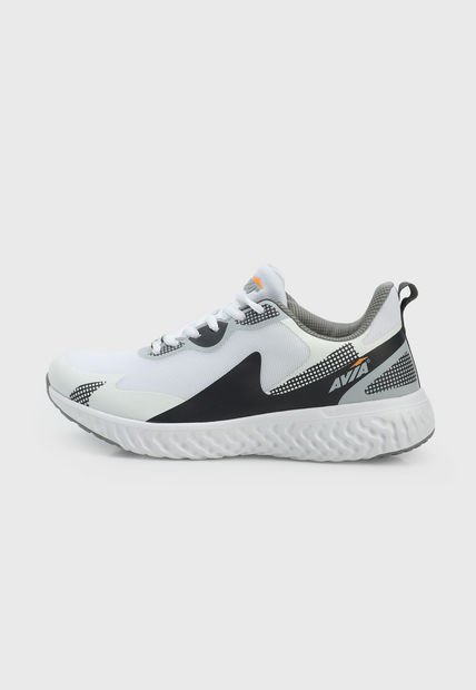 Tenis Running Blanco-Negro-Gris AVIA Coyote
