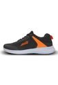 Tenis Avia James Para Hombre-Gris/Naranja de AVIA