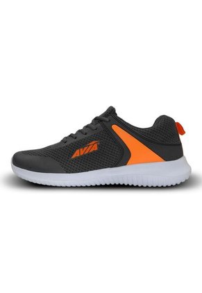 Tenis Avia James Para Hombre-Gris/Naranja