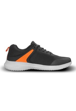 Tenis Avia James Para Hombre-Gris/Naranja