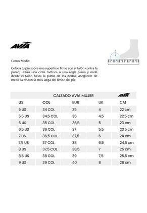 Tenis Avia Cisne Para Mujer-Rosa