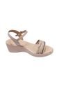 Sandalias Para Mujer Marca Azaleia, Color Beige de Azaleia