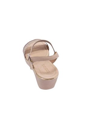 Sandalias Para Mujer Marca Azaleia, Color Beige