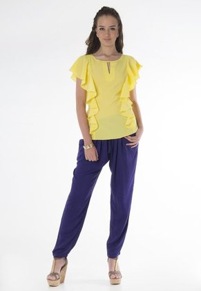 Blusa Azulu Amarillo