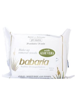 Pack 3 Toallitas Desmaquillantes Babaria Aloe Vera