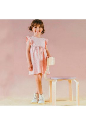 VESTIDO BABY FRESH BEBITA NIÑA AYSHA ROSADO