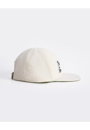 Gorra Crudo Bordado Niña Beige