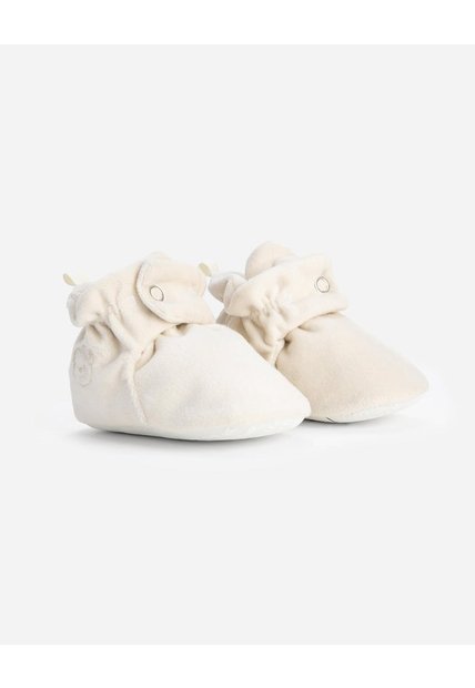 Botines Escarpines Suela Blanda Crudo Bebé Unisex Beige
