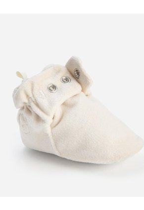 Botines Escarpines Suela Blanda Crudo Bebé Unisex Beige