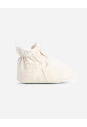 Botines Escarpines Suela Blanda Crudo Bebé Unisex Beige