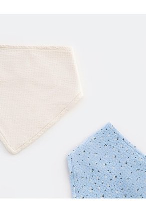 Baberos Tipo Pañoleta X2unds Surtido Bebé Unisex