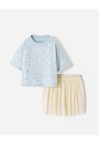 Conjunto Camiseta + Falda Surtido Niña Azul BABY FRESH