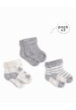 Medias Bebé Unisex Algodón Largas Pack X3 Surtido Multicolor de BABY FRESH