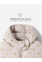 Chaqueta Regular Acolchada Estampado Niña Beige de BABY FRESH
