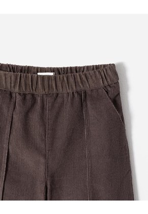 Pantalón Straight Corduroy Chocolate Niño Chocolate