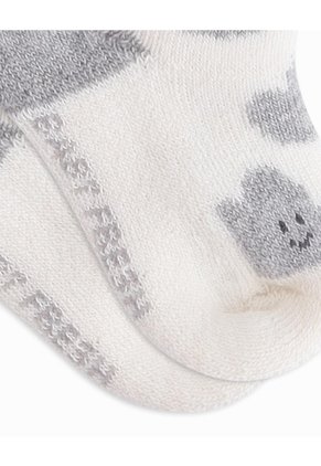 Medias Bebé Unisex Algodón Largas Pack X3 Surtido Multicolor