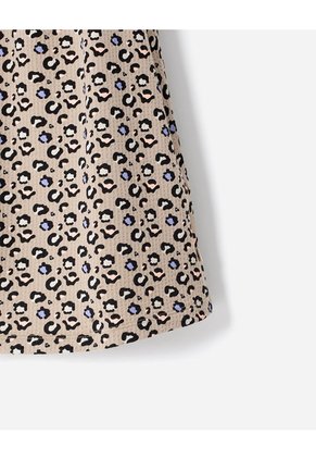 Conjunto Camiseta + Vestido Niña Beige