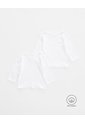 Camibuso Algodón X2unds Blanca Bebé Unisex Blanco de BABY FRESH