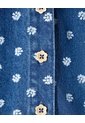 Camisa Regular Manga Larga Denim Estampada Niña Azul de BABY FRESH