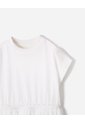 Vestido Corto Tull Blanco Niña Blanco de BABY FRESH