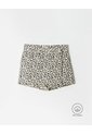 Falda Short Denim Algodón Niña Beige de BABY FRESH