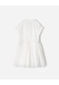 Vestido Corto Tull Blanco Niña Blanco de BABY FRESH