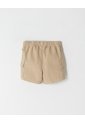 Bermuda Cargo Denim Algodón Beige Niño Beige de BABY FRESH