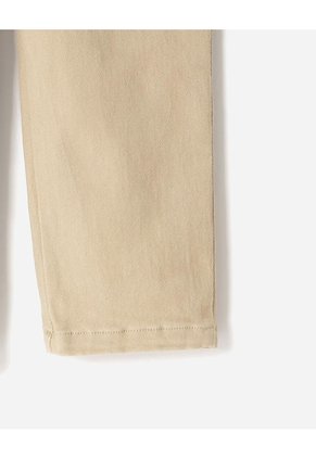 Overol Denim Regular Beige Niño Beige
